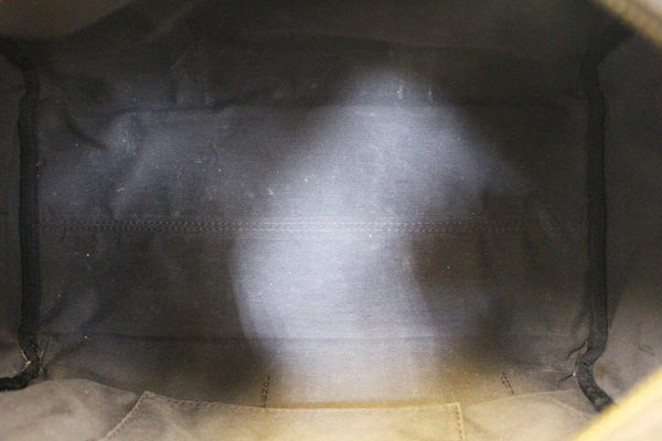 FENDI Zucchino Spalmati Canvas Forever Bauletto Boston Bag 