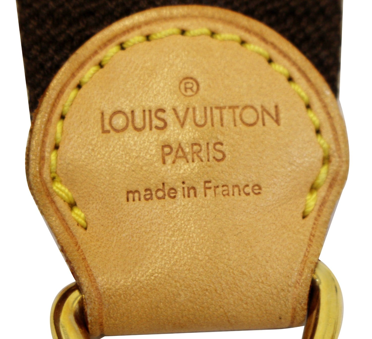 LOUIS VUITTON Brown Long Strap for Travel Bags TT2136