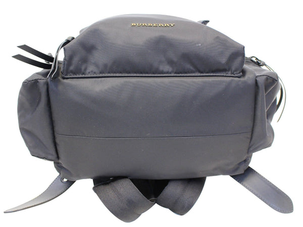 BURBERRY Black Technical Nylon Medium Rucksack Backpack Bag