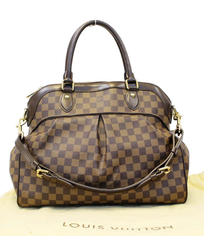 LOUIS VUITTON Trevi GM Damier Ebene 2way Handbag