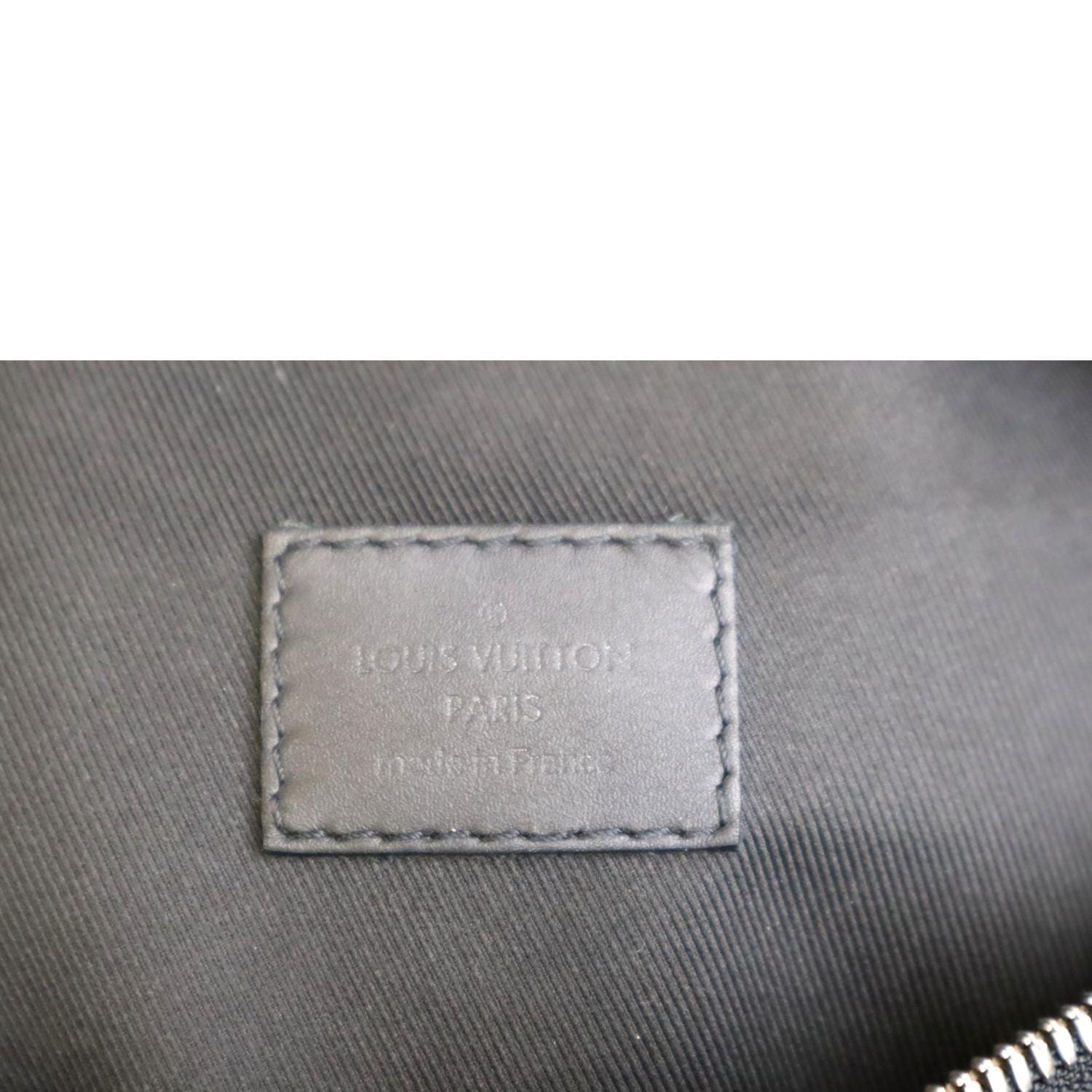LOUIS VUITTON Louis Vuitton Damier Anfini 3D Campus Bum Bag N50022