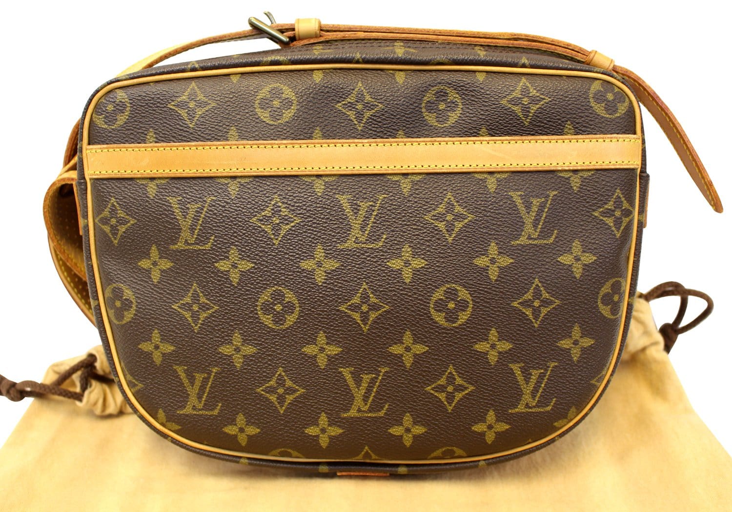 Auth Louis Vuitton Monogram JEUNE FILLE MM Pocket JUNK Shoulder bag  0L240080n"