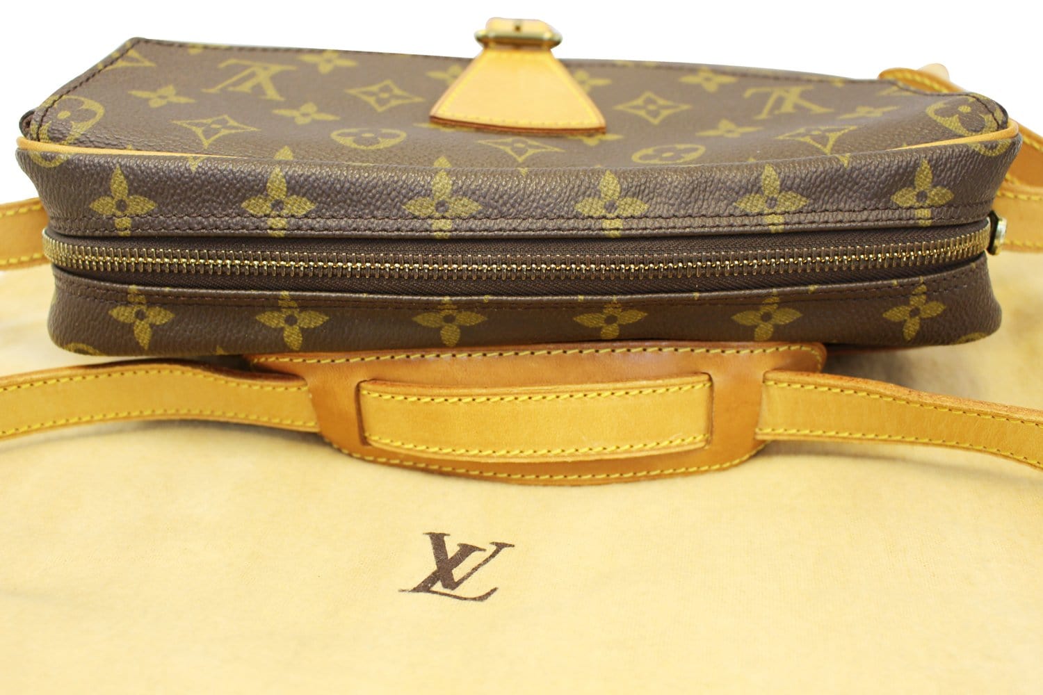 Louis Vuitton Jeune Fille GM Shoulder Bag Monogram Canvas – heatstation