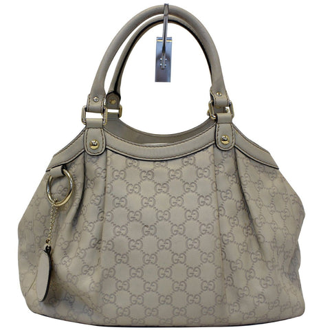 Gucci Sukey GG Guccissima Leather Medium Tote Bag