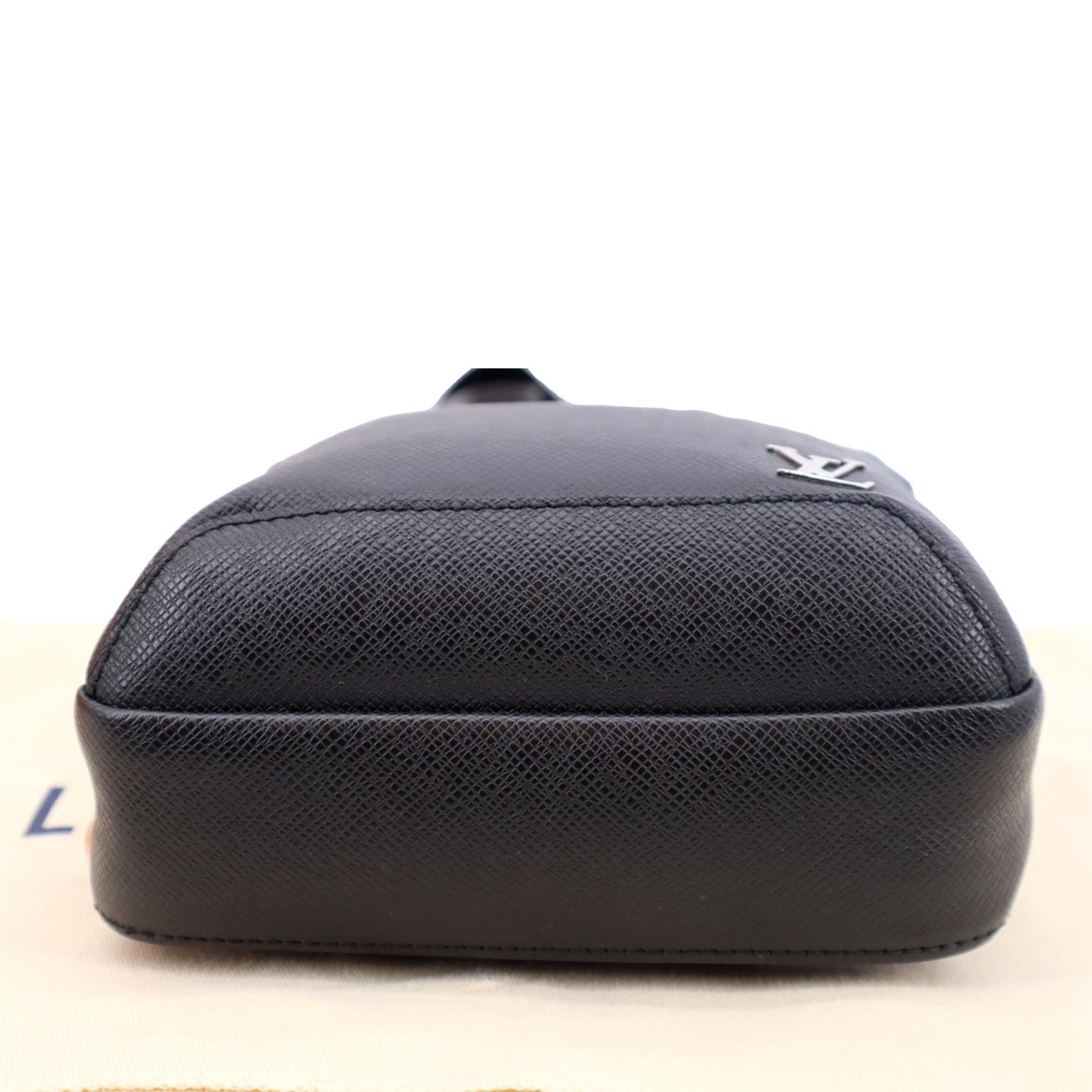 Louis Vuitton Avenue Sling Bag Taiga Leather Shoulder Bag