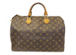 LOUIS VUITTON Monogram Canvas Speedy 35 Satchel Bag