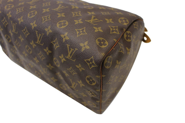 LOUIS VUITTON Monogram Canvas Speedy 35 Satchel Bag