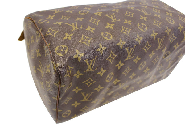 LOUIS VUITTON Monogram Canvas Speedy 35 Satchel Bag