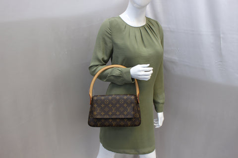 LOUIS VUITTON Monogram Canvas Mini Looping Shoulder Bag