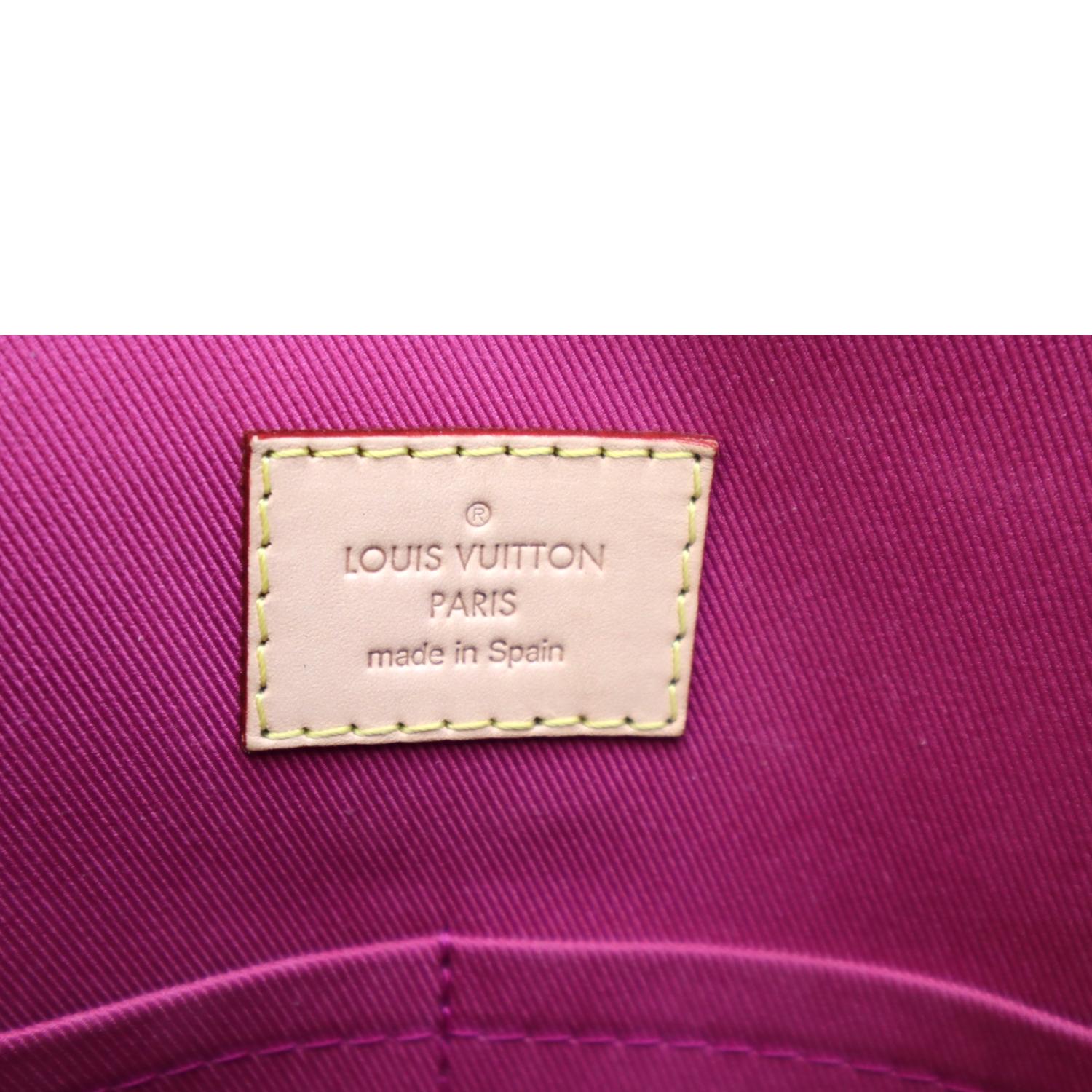 Louis Vuitton Monogram Cluny BB Bordeaux Fuchsia