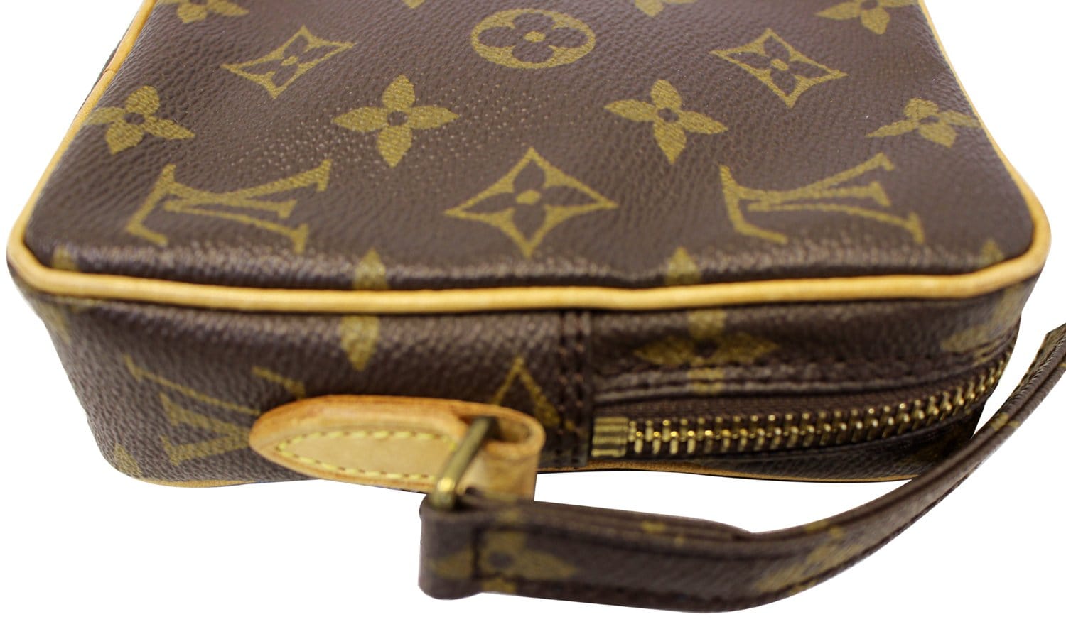 Louis Vuitton Brown, Pattern Print Mini Lin Danube Bag