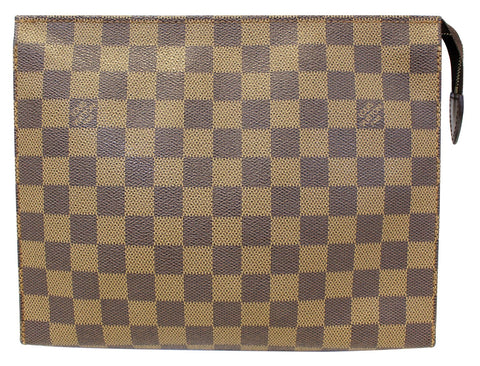 LOUIS VUITTON Damier Canvas Poche Toilette 26 Cosmetic Pouch