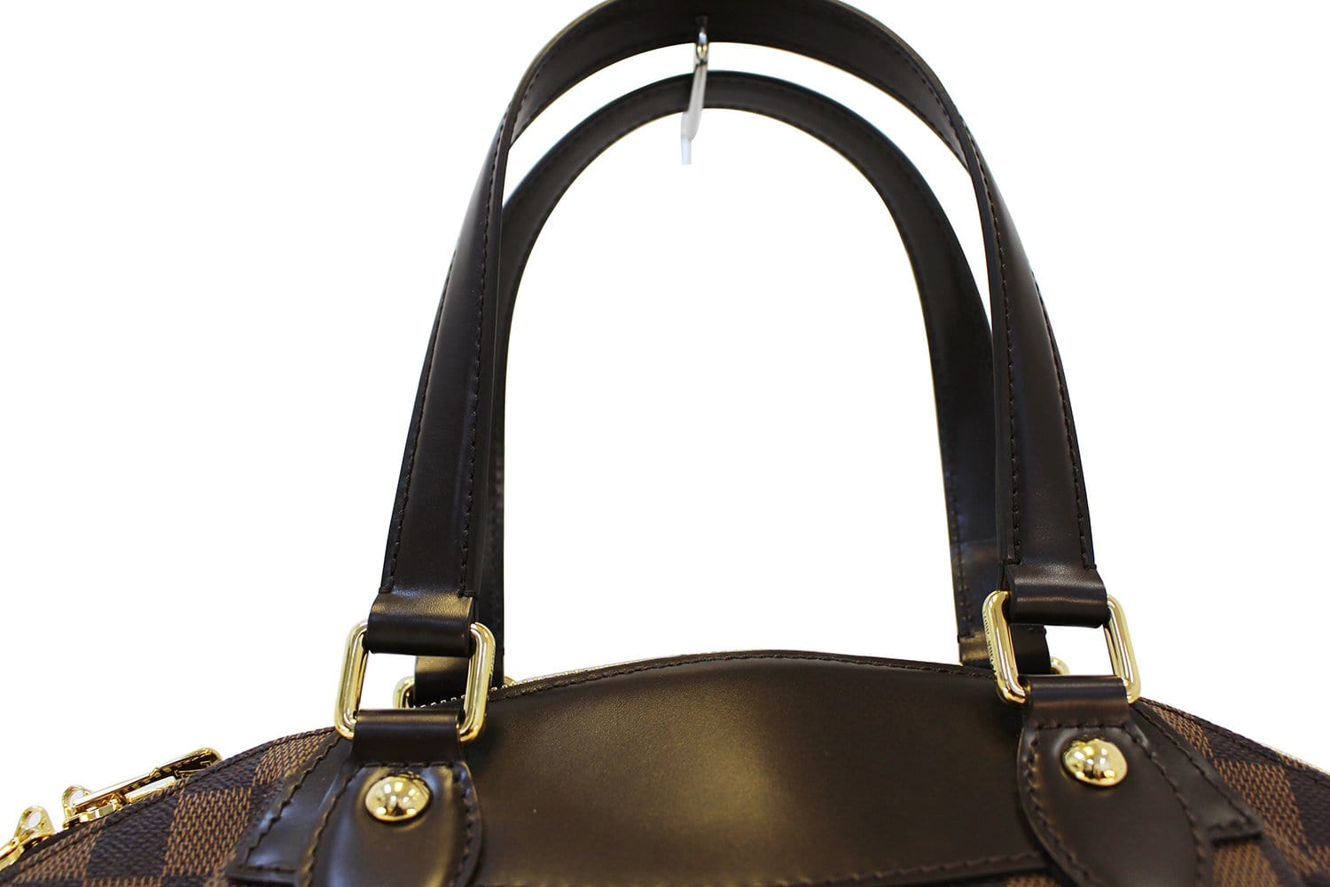 Louis Vuitton Damier Ebene Verona PM Bowler Shoulder Bag