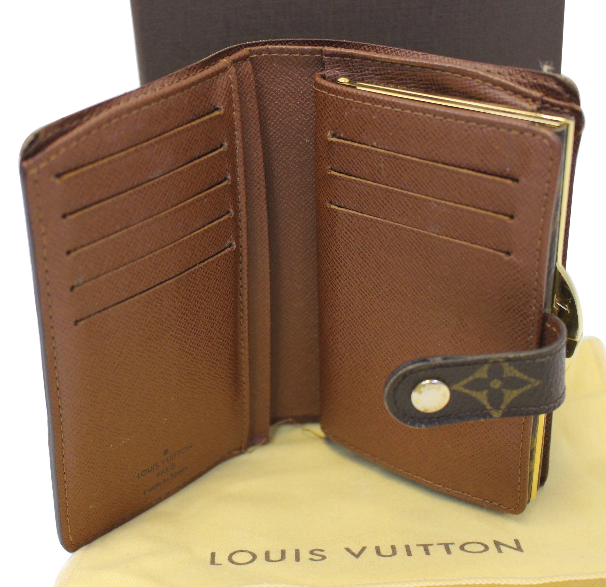 Louis Vuitton Monogram French Kiss-Lock Wallet - A World Of Goods For You,  LLC