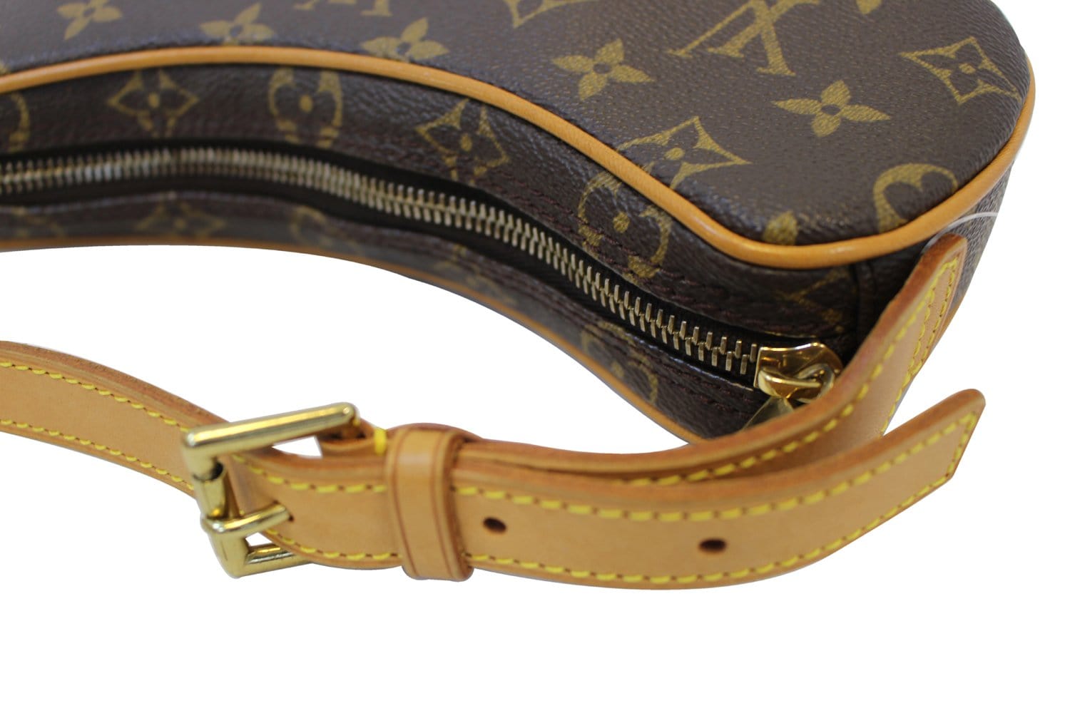 Louis Vuitton Croissant Handbag Monogram Canvas MM - ShopStyle