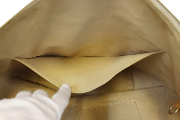 Louis Vuitton Totally GM Damier Azur Tote Shoulder Bag - interior