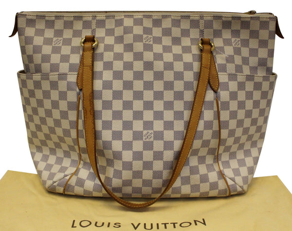 Louis Vuitton Totally GM Damier Azur Tote Shoulder Bag