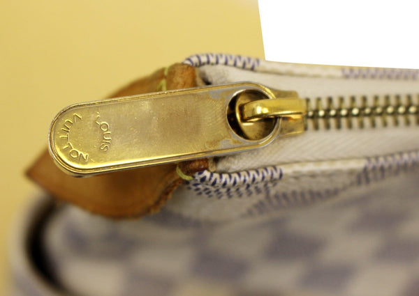 Louis Vuitton Totally GM Damier Azur Tote Shoulder Bag - lv zip
