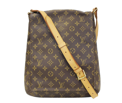 LOUIS VUITTON Musette Salsa GM Monogram Crossbody Shoulder Bag