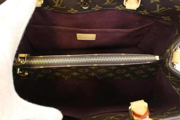 LOUIS VUITTON Monogram Canvas Montaigne GM Shoulder Handbag