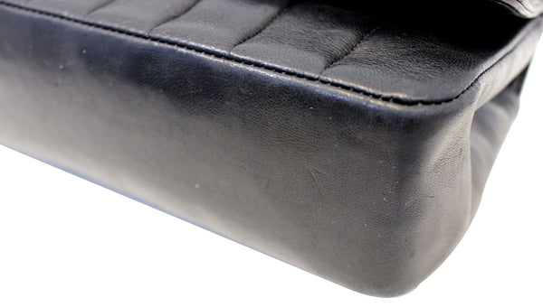 Chanel Shoulder Bag - CHANEL Purse Vertical Caviar pure Leather 