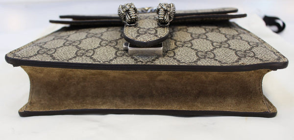 GUCCI Dionysus Mini GG Supreme Coated Canvas Shoulder Bag