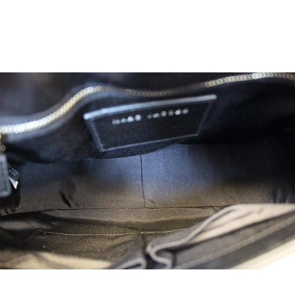 Marc Jacobs Gotham Nomad Small Saddle Crossbody Bag Black