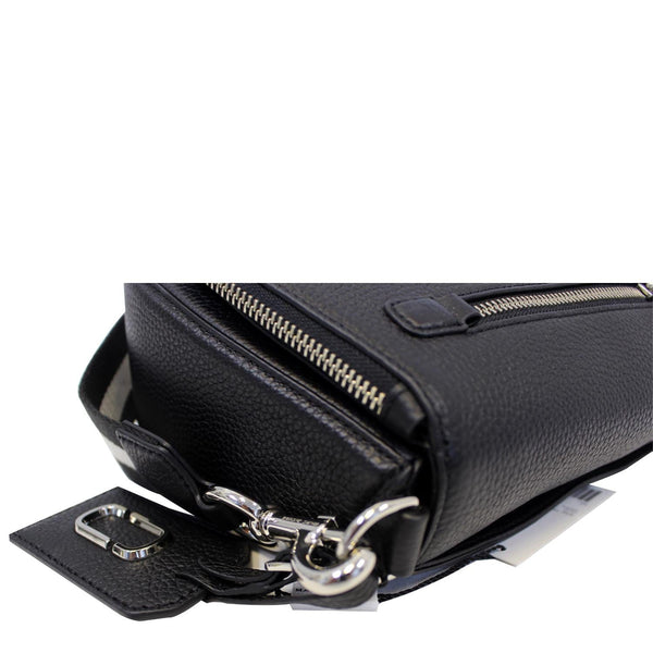 Marc Jacobs Gotham Nomad Small Saddle Crossbody Bag Black