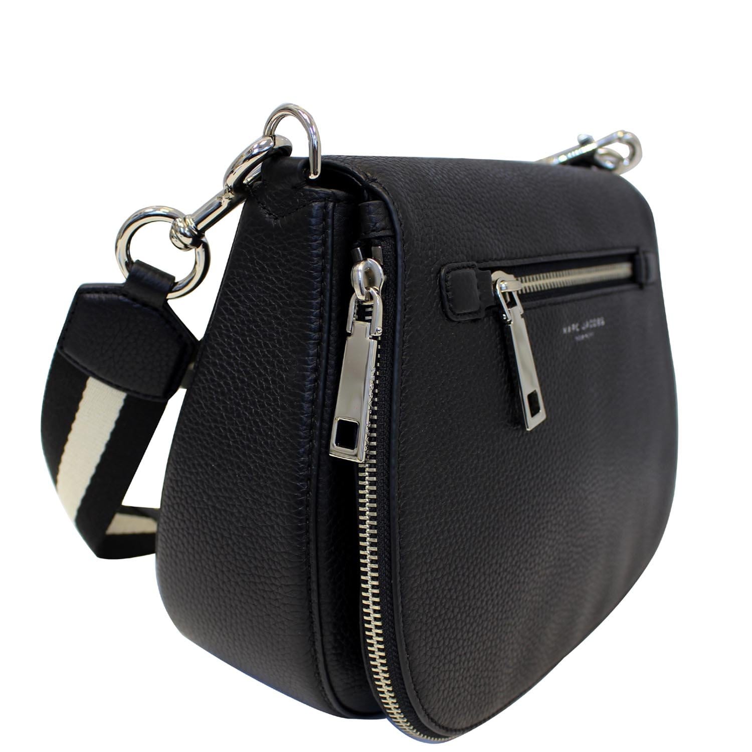 The Small Saddle Bag - Marc Jacobs - Leather - Black Pony-style