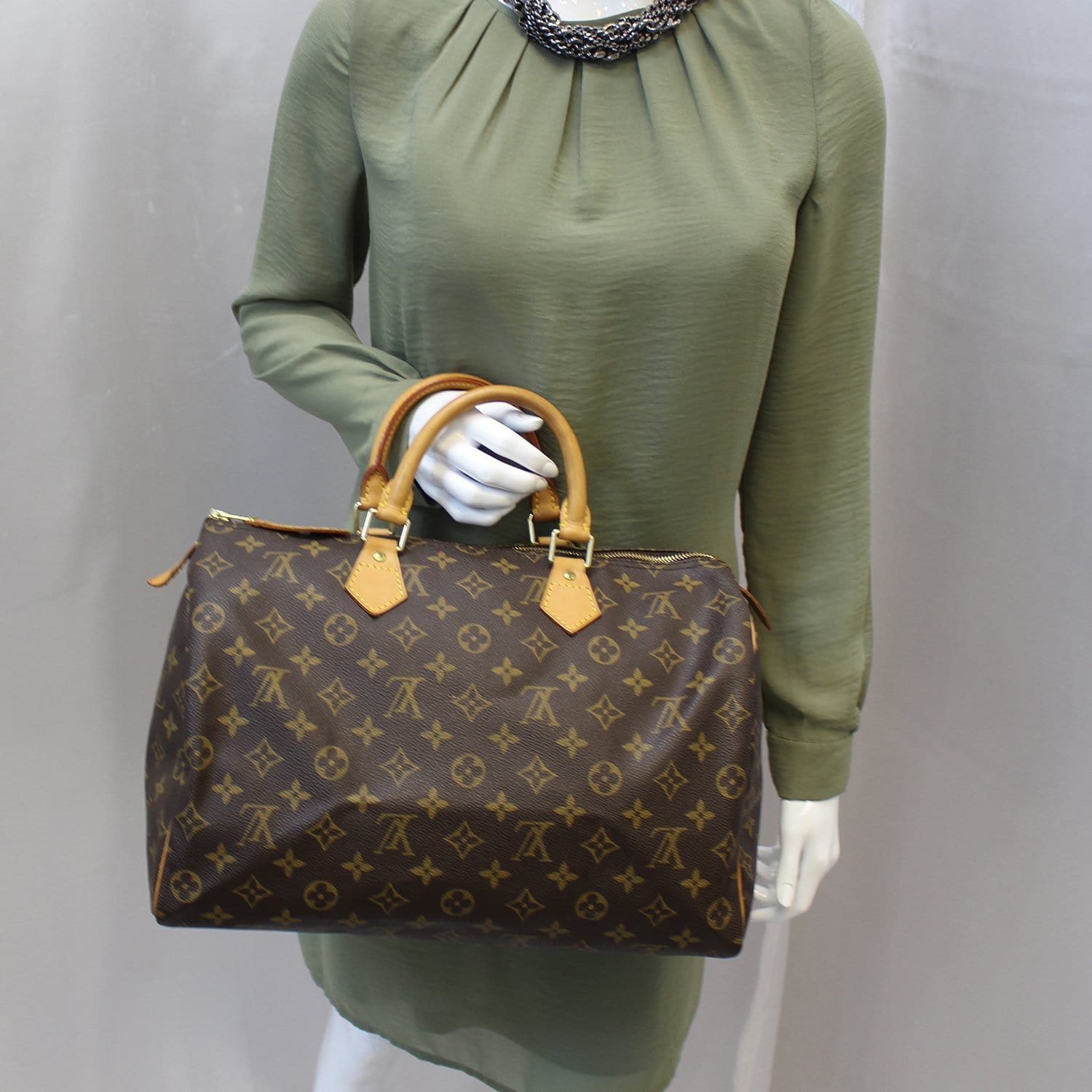 Louis Vuitton Monogram Speedy 30cm Top Handle Bag
