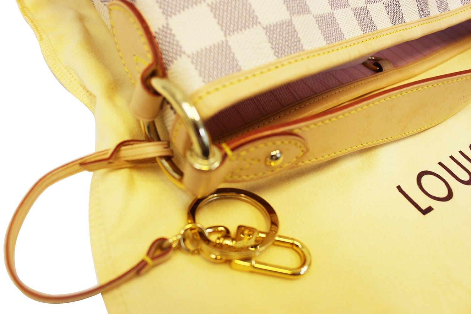 Louis Vuitton, Bags, Louis Vuitton Damier Azur Delightful Pm Shoulder Bag  N4447 Lv Auth Jk2963