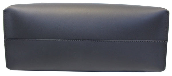 Versace Black Leather Medusa Tote Shoulder Bag