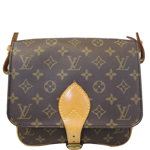 LOUIS VUITTON Cartouchiere MM Monogram Canavs Messenger Bag