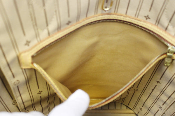 LOUIS VUITTON Monogram Canvas Neverfull GM Brown Tote Bag