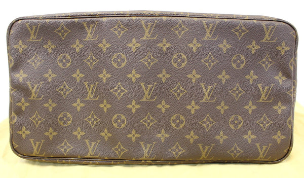 LOUIS VUITTON Monogram Canvas Neverfull GM Brown Tote Bag