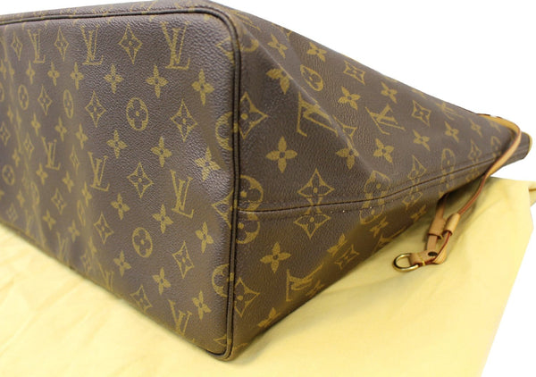 LOUIS VUITTON Monogram Canvas Neverfull GM Brown Tote Bag