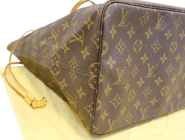 LOUIS VUITTON Monogram Canvas Neverfull GM Brown Tote Bag