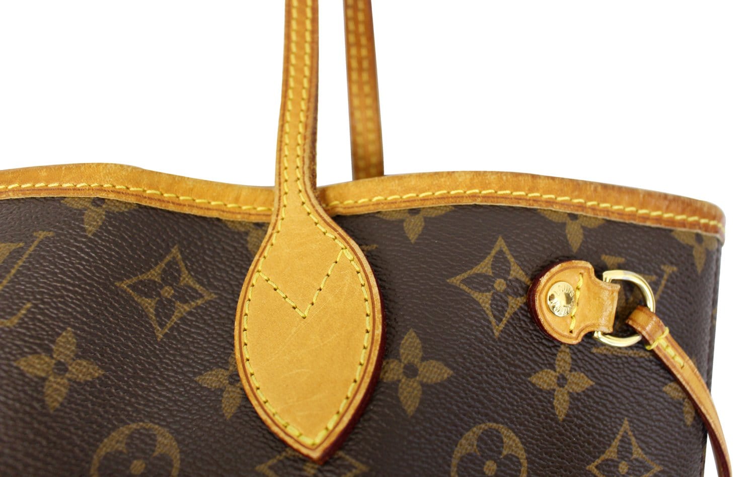 Louis Vuitton Monogram Neverfull PM Tote Bag M41245 LV Auth cl210
