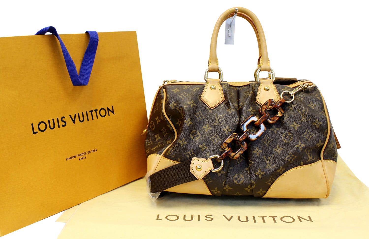 Louis Vuitton e Bag Limited Edition Monogram Slate Canvas