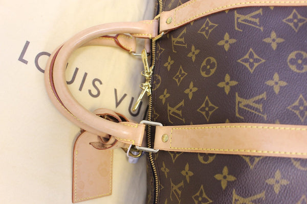 LOUIS VUITTON Monogram Canvas Keepall 50 Bandouliere Travel Bag
