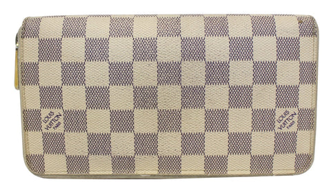 LOUIS VUITTON Damier Azur Zippy Organizer Wallet