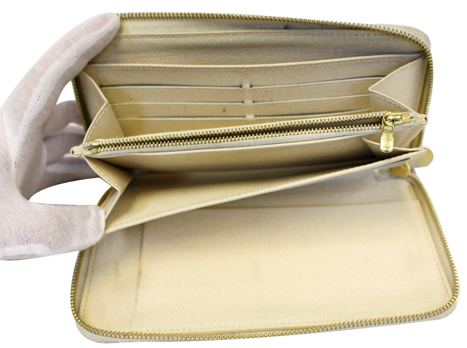 Louis Vuitton Vintage Damier Ebene Zippy Organizer Wallet - FINAL