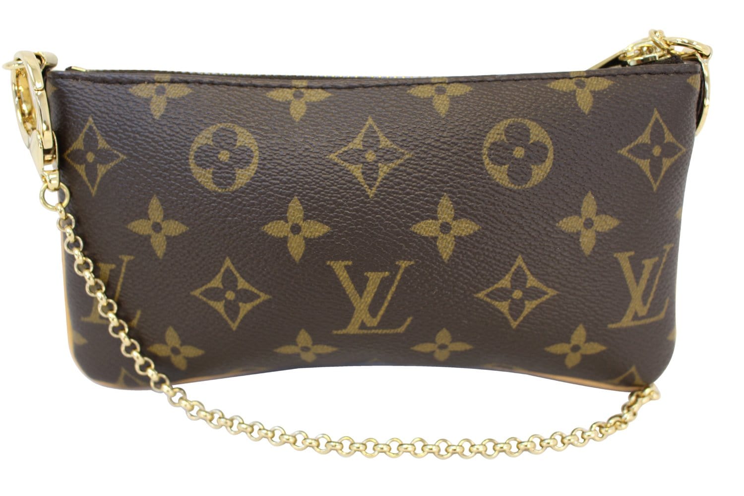 Louis Vuitton Pochette Milla Mm Monogram Chain Hand