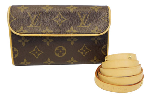 LOUIS VUITTON Monogram Canvas Pochette Florentine Bag