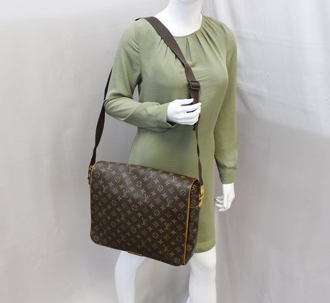 LOUIS VUITTON Monogram Canvas Abbesses Messenger Bag