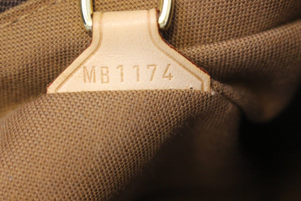 Louis Vuitton Tivoli GM Monogram Tote Shoulder Bag - lv tag