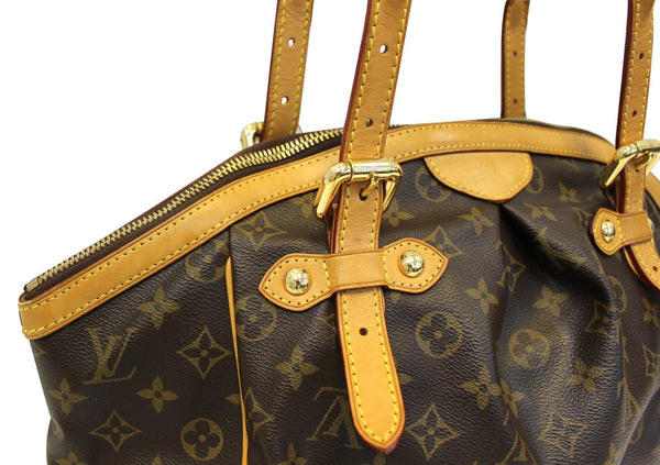 Louis Vuitton Tivoli GM Monogram Tote Shoulder Bag - leather