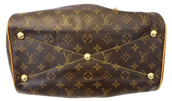 Louis Vuitton Tivoli GM Monogram Tote Shoulder Bag - back view