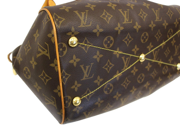 Louis Vuitton Tivoli GM Monogram Tote Shoulder Bag - corner
