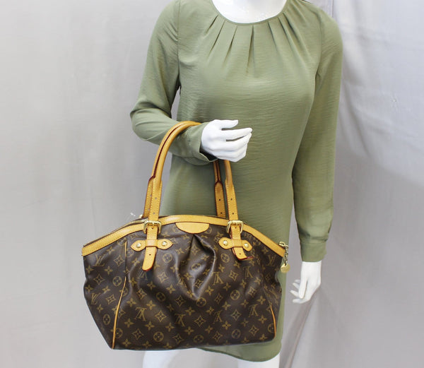 Louis Vuitton Tivoli GM Monogram Tote Shoulder Bag for women